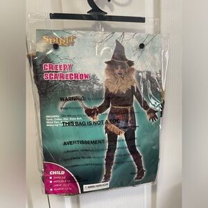 Girls creepy scarecrow custome
